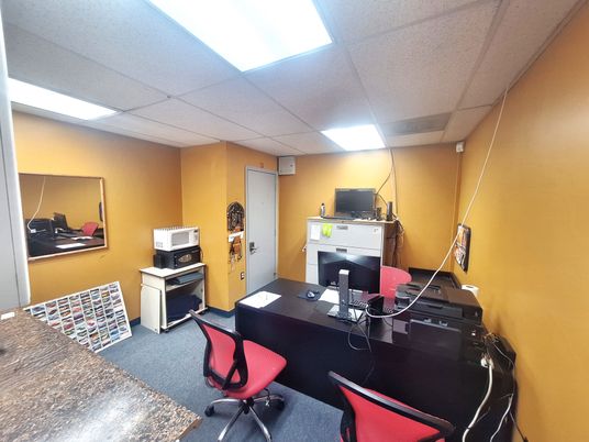 Home Office, Interior, Recessed Lighting