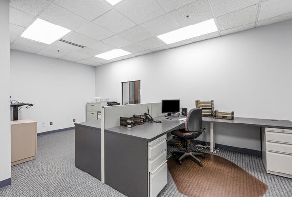 Home Office, Interior, Recessed Lighting