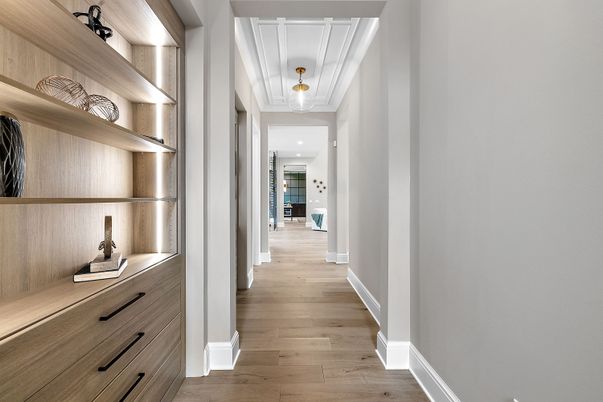 Interior, Recessed Lighting, Wood Texture Flooring