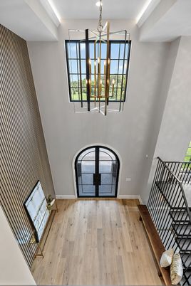 Interior, Pendant Lights, Wood Texture Flooring