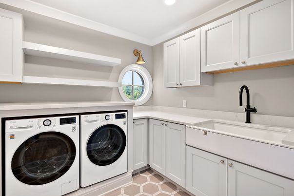 Interior, Recessed Lighting, Washer