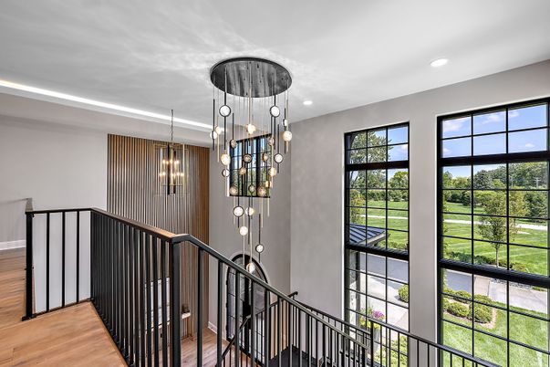 Interior, Pendant Lights, Recessed Lighting, Wood Texture Flooring