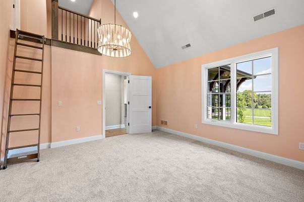 Chandelier, Empty room, Interior, Recessed Lighting