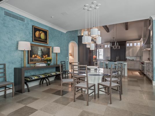 Dining room, Interior, Kitchen, Pendant Lights, Recessed Lighting