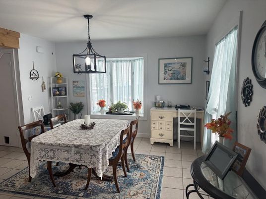 Dining room, Interior, Pendant Lights