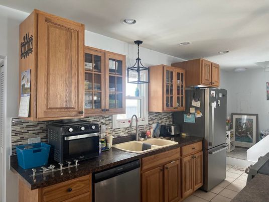 Interior, Kitchen, Pendant Lights, Recessed Lighting