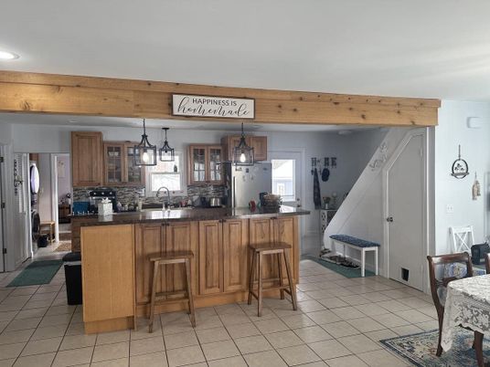 Interior, Kitchen, Pendant Lights, Recessed Lighting