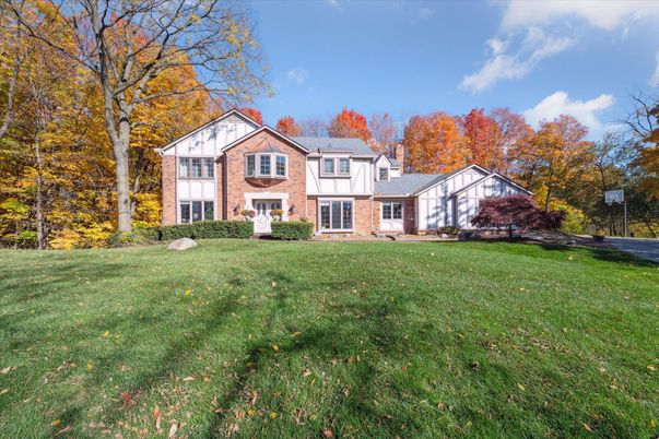 Backyard, Exterior, Facade, Brick Facade, Tudor Revival