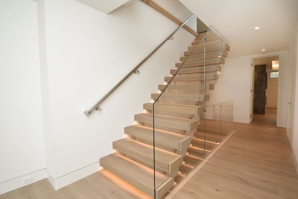 Interior, Recessed Lighting, Wood Texture Flooring