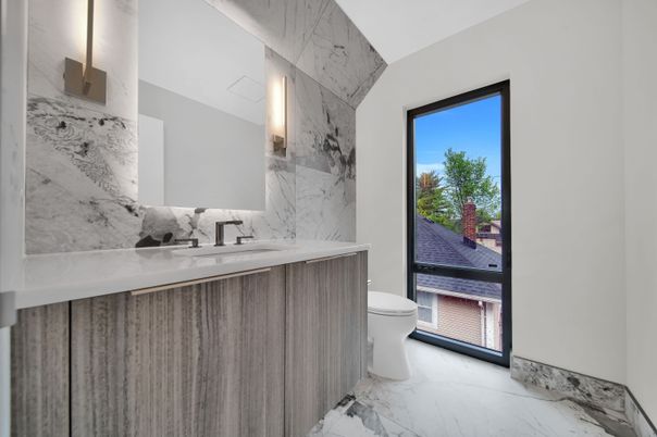 Bathroom, Interior, Marble, Marble Walls