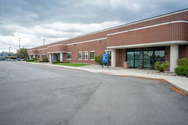 Exterior, Facade, Brick Facade, Condo Building
