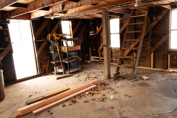 Interior, Wooden Beams, Wooden Walls