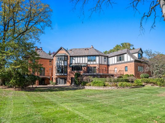 Backyard, Exterior, Facade, Brick Facade, Tudor Revival