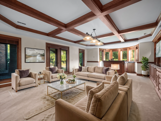 Interior, Living room, Wooden Beams