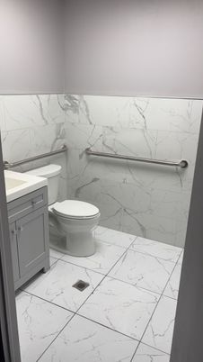 Bathroom, Interior, Marble, Marble Walls