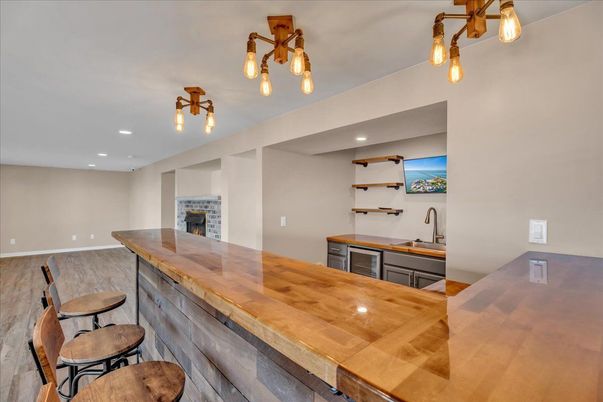 Interior, Recessed Lighting, Wood Texture Flooring