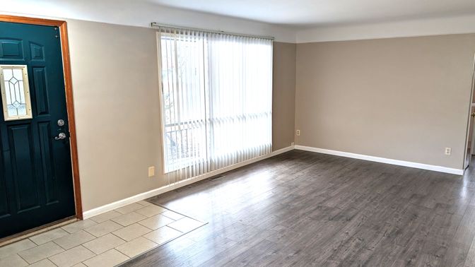 Empty room, Interior, Wood Texture Flooring
