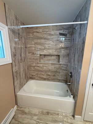 Bathroom, Interior, Marble Walls