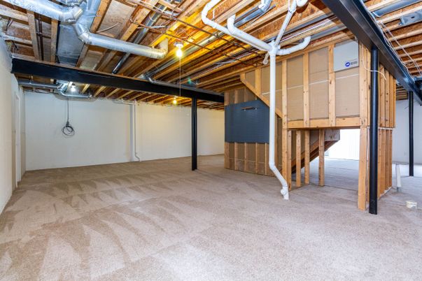 Empty room, Interior, Wooden Beams