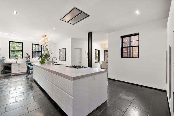 Chandelier, Interior, Kitchen, Recessed Lighting