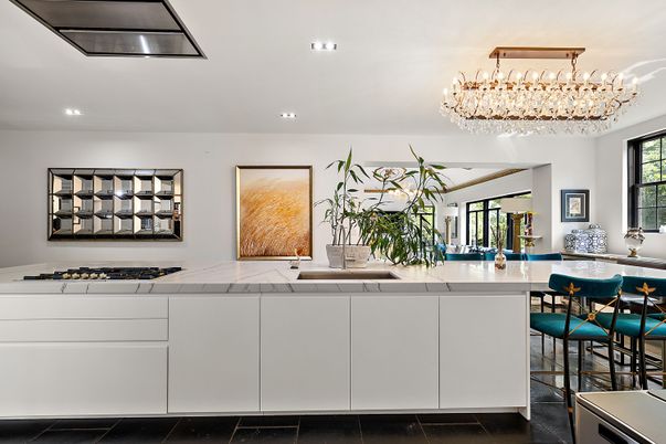 Chandelier, Interior, Recessed Lighting