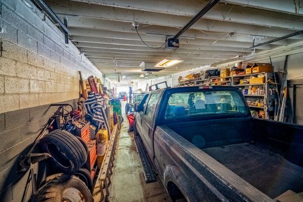Garage, Interior, Stone Walls