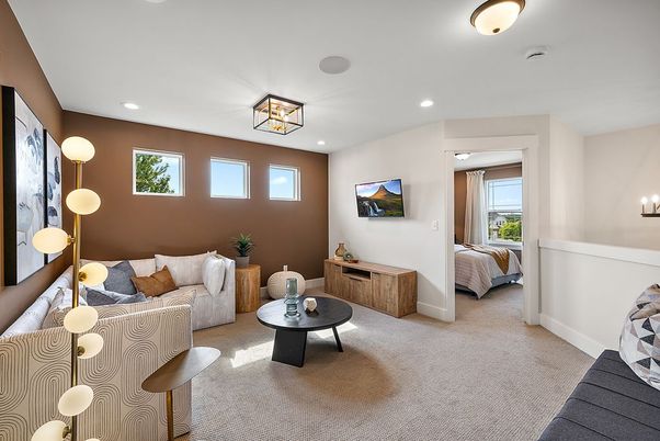 Bedroom, Interior, Living room, Recessed Lighting