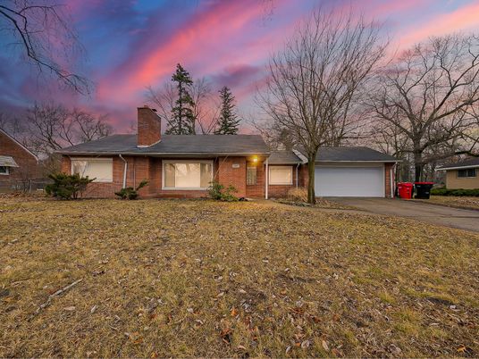 Attached, Backyard, Detached Garage, Exterior, Facade, Brick Facade, Log Home