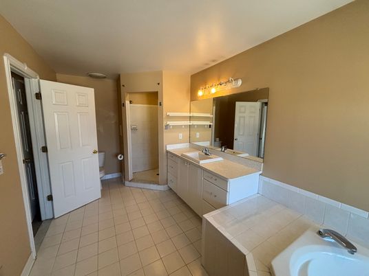 Bathroom, Dual Sink Vanities, Interior, Tile Countertops