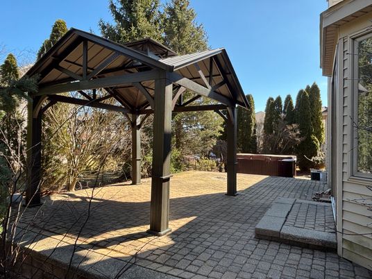 Backyard, Exterior, Hot Tub