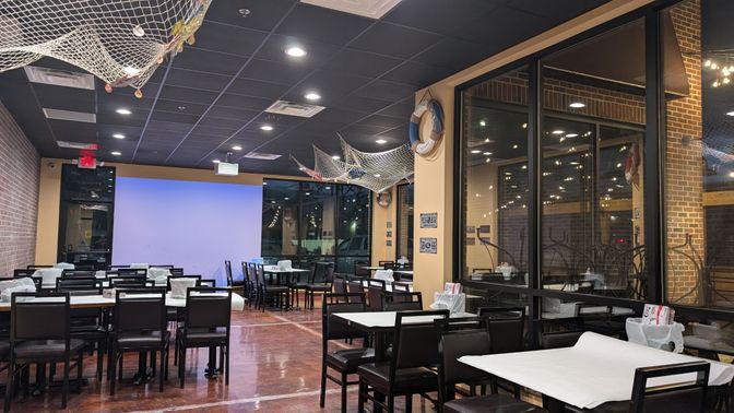 Dining room, Interior, Recessed Lighting