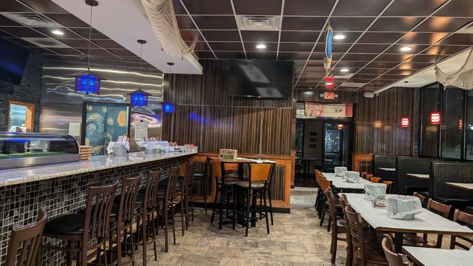 Dining room, Interior, Recessed Lighting