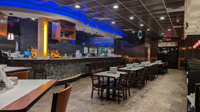 Dining room, Interior, Recessed Lighting