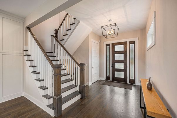 Chandelier, Interior, Wood Texture Flooring