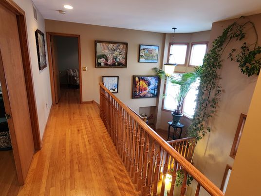 Interior, Pendant Lights, Recessed Lighting, Wood Texture Flooring