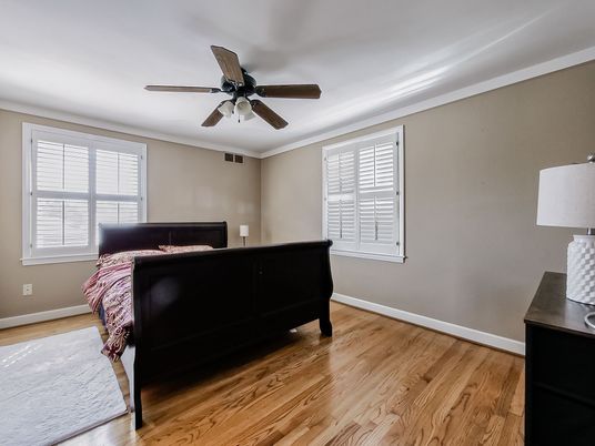 Bedroom, Fireplace, Interior, Wood Texture Flooring