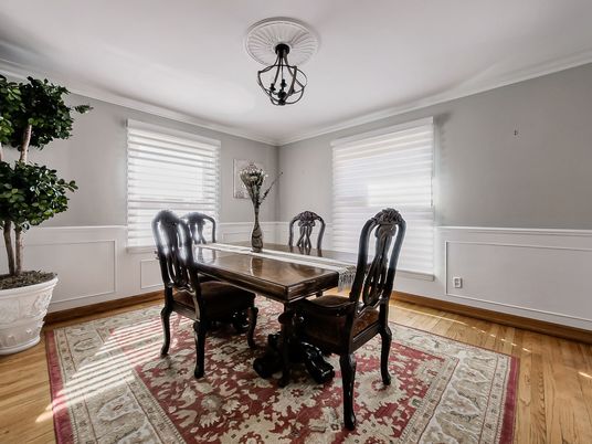Dining room, Interior, Wood Texture Flooring