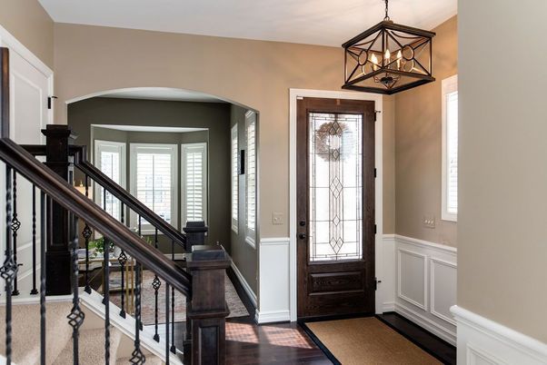 Chandelier, Interior, Pendant Lights, Wood Texture Flooring