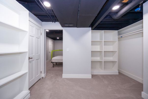 Interior, Recessed Lighting, Walk-in Closets