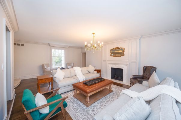 Chandelier, Dining room, Fireplace, Interior, Living room, Wood Texture Flooring