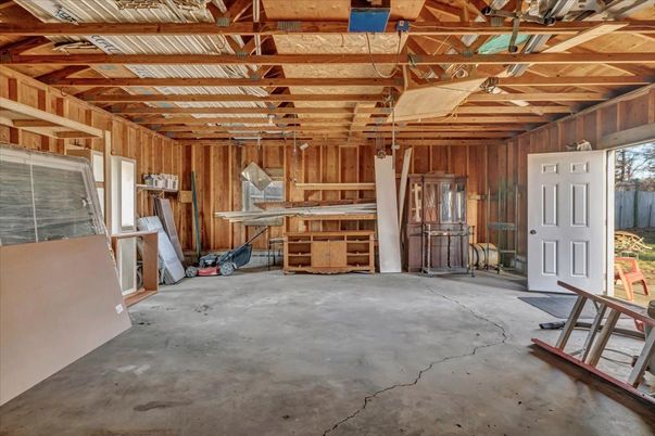 Interior, Wooden Beams, Wooden Walls