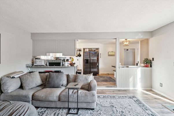 Chandelier, Interior, Kitchen, Living room, Wood Texture Flooring