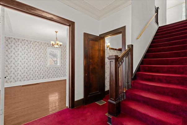 Chandelier, Interior, Wood Texture Flooring