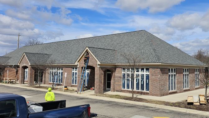 Exterior, Facade, Brick Facade, Cape Cod