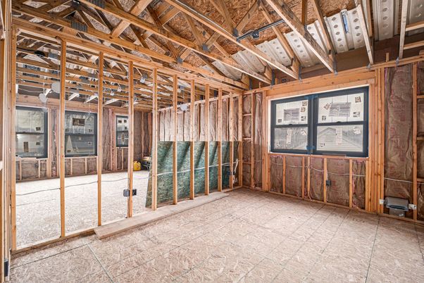 Empty room, Interior, Wooden Beams, Wooden Ceilings, Wooden Walls