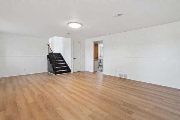 Empty room, Interior, Wood Texture Flooring