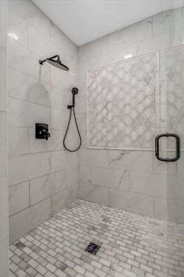 Bathroom, Interior, Marble Walls