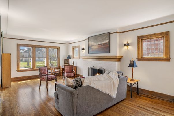 Fireplace, Interior, Living room, Wood Texture Flooring
