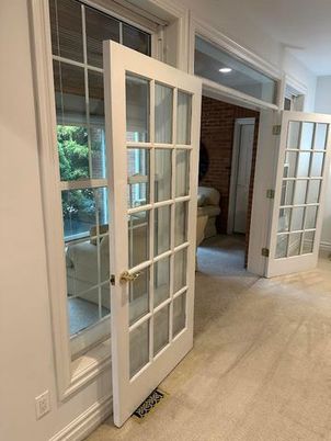 Empty room, Interior, Recessed Lighting, Stone Walls