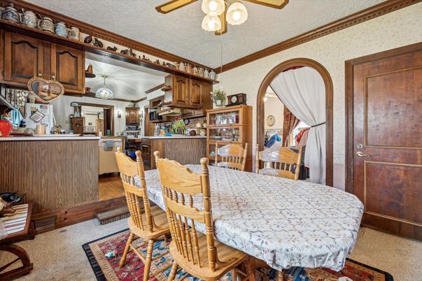Dining room, Interior, Kitchen